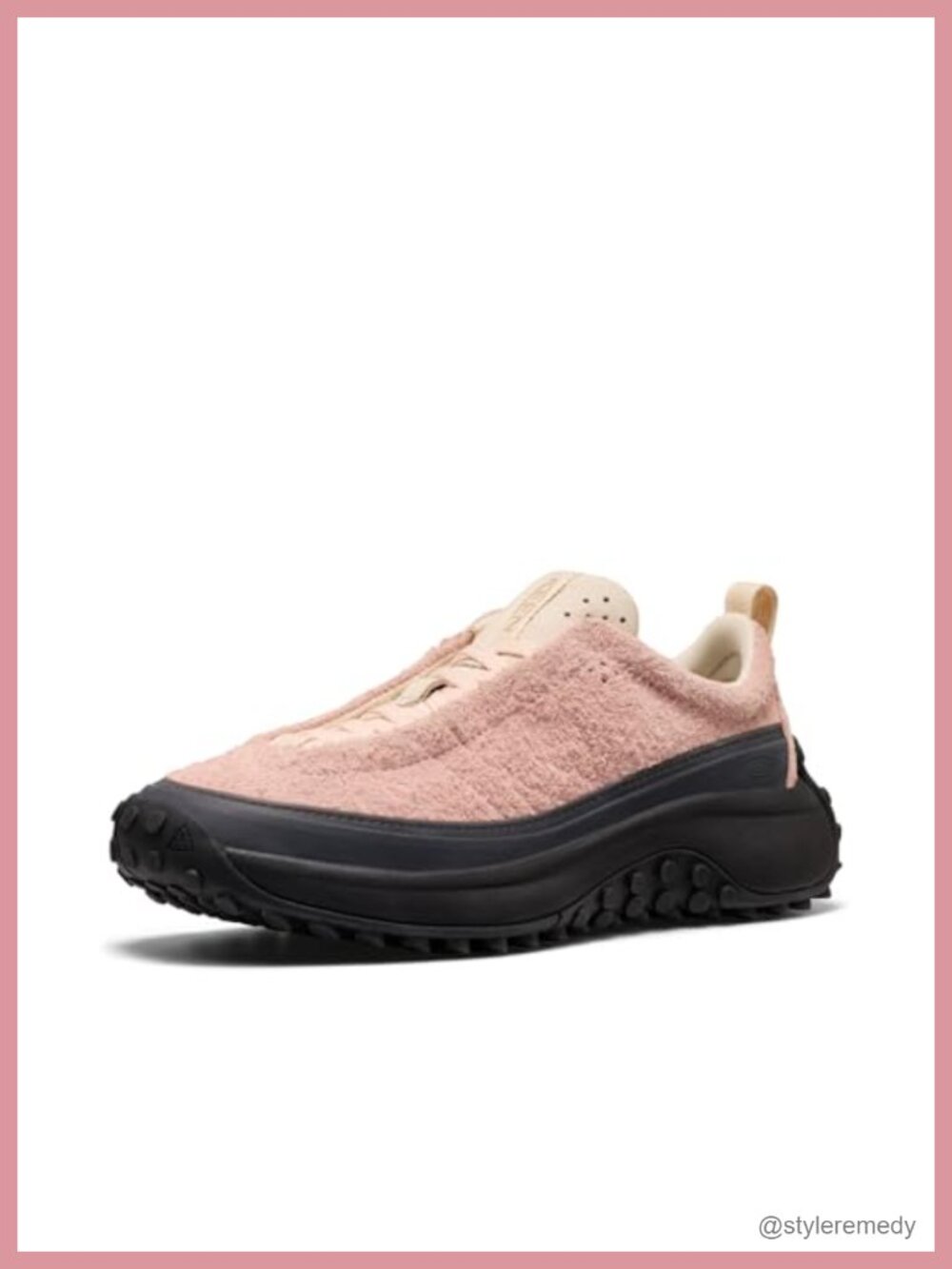 Retro Hiking Sneakers with Luftcell Footbed and High Traction Rubber Sole